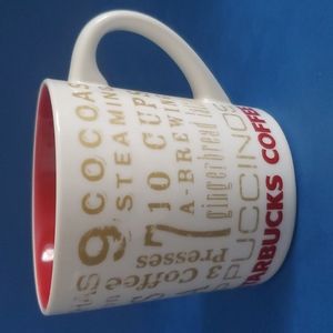 Starbucks 2008 Christmas Mug 2008